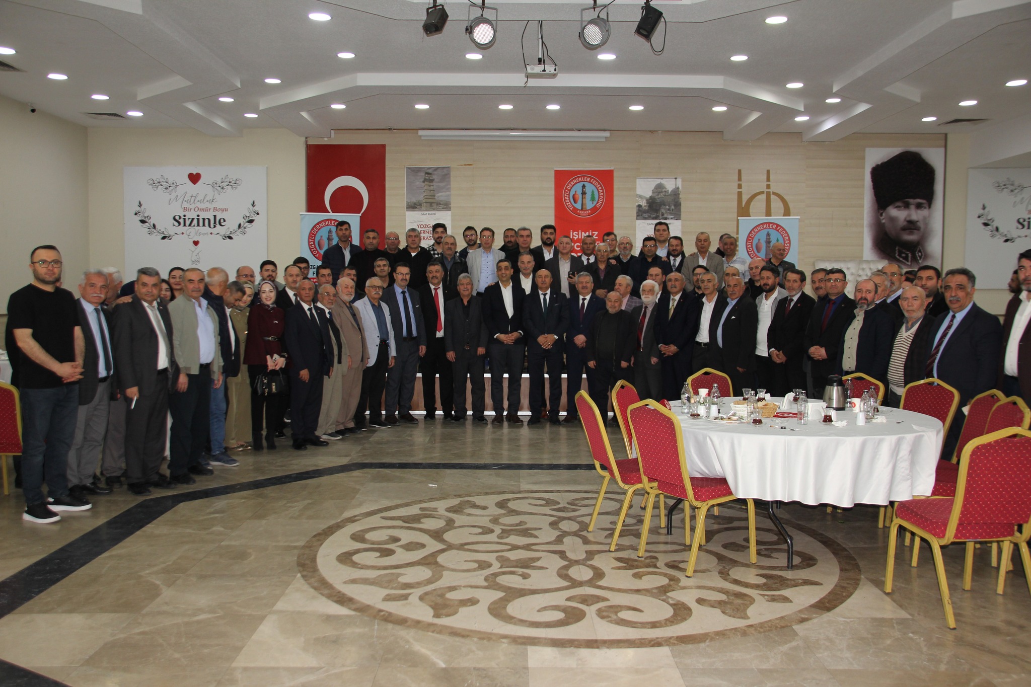 Ankara’da Yozgatlılardan Güçlü Birlik Mesajı: Geleneksel Bayramlaşma Programına Yoğun Katılım