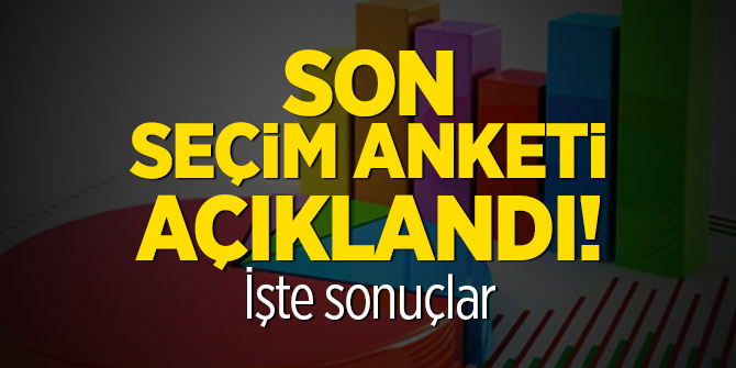 Son Seçim Anketi Açıklandı: Partilerin Oy Oranları Belli Oldu