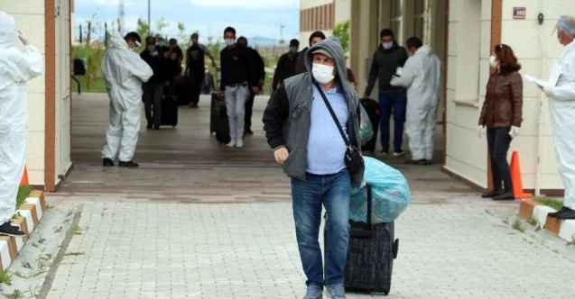 Yozgat’ta gözetim süreleri dolan 205 kişi memleketlerine uğurlandı