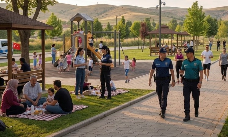 Yozgat’ta Park ve Mesire Alanlarında Güvenlik Önlemleri Artırıldı