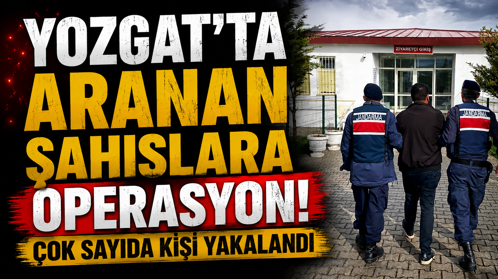 Yozgat’ta aranan şahıslara operasyon: Çok sayıda kişi yakalandı
