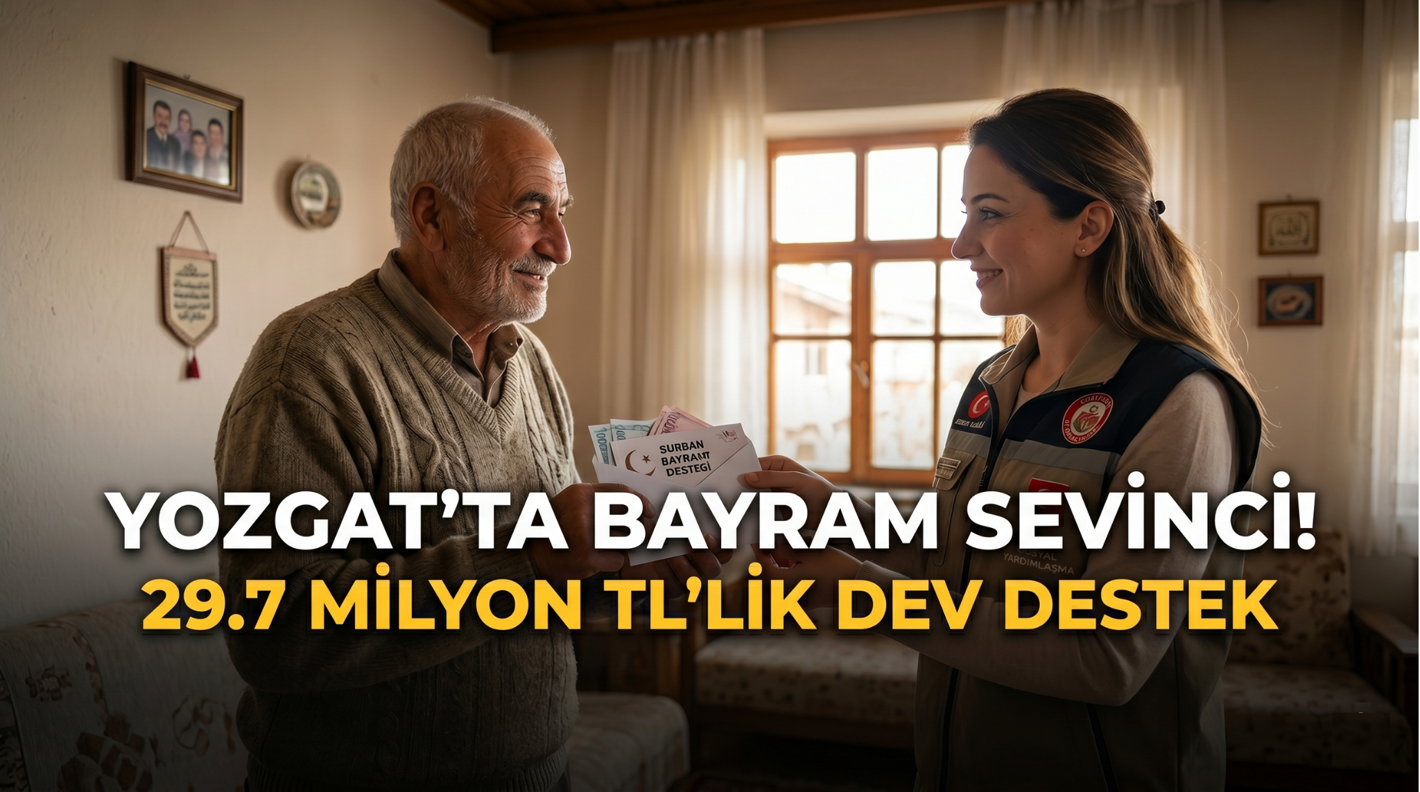 Yozgat’ta Bayram Öncesi 29.7 Milyon TL’lik Destek!