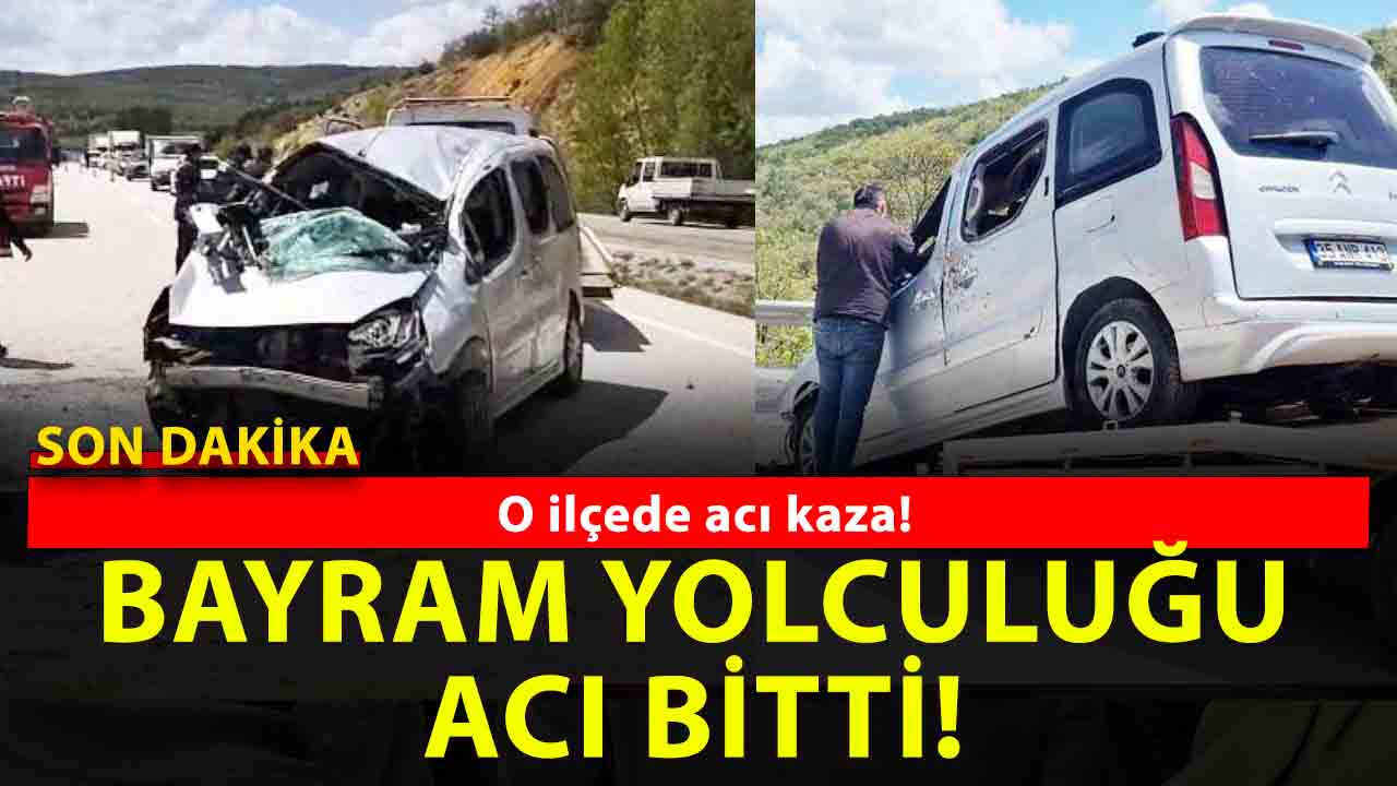 Yozgat'ın o ilçesinde bayram yolculuğu acı bitti!