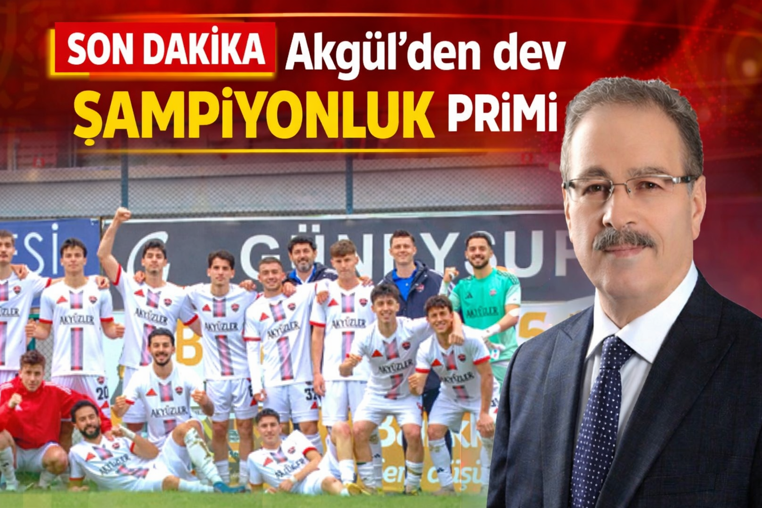 AK Parti Yozgat Milletvekili Abdulkadir Akgül’den Bozokspor’a 5 Milyon TL Şampiyonluk Primi