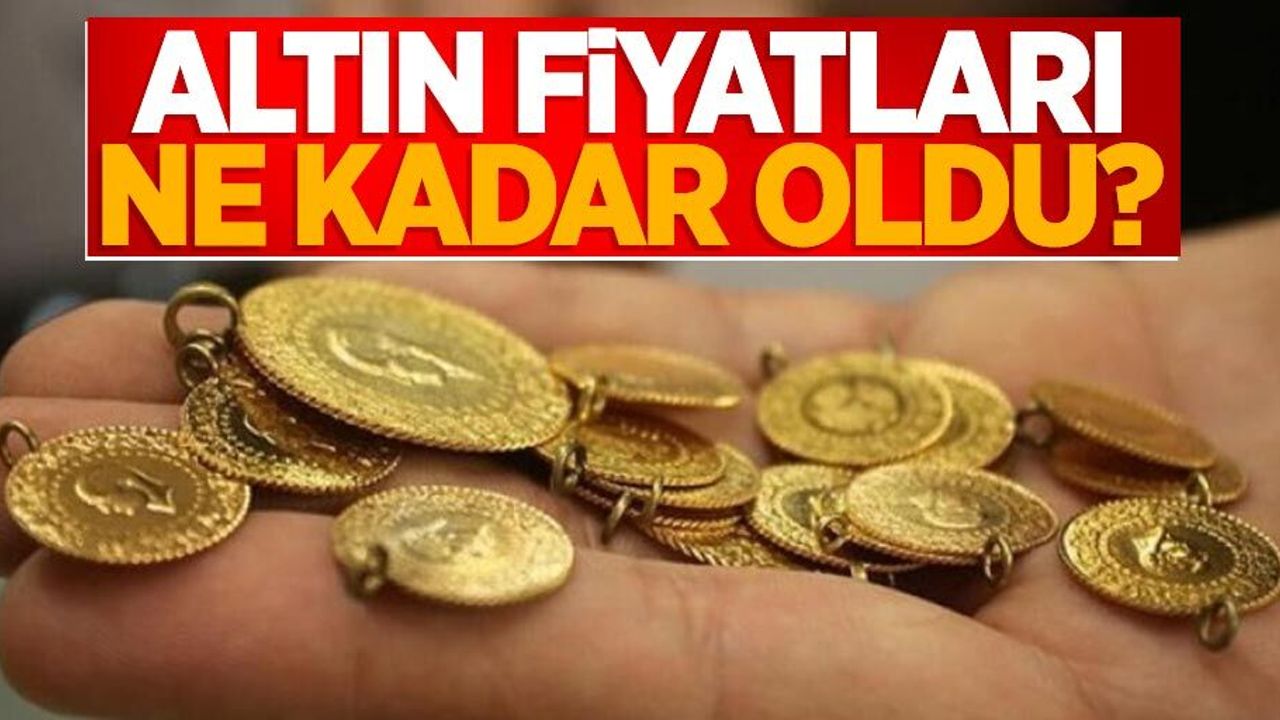 Güncel Altın Fiyatları Açıklandı: Gram Altın ve Çeyrek Altında Son Rakamlar