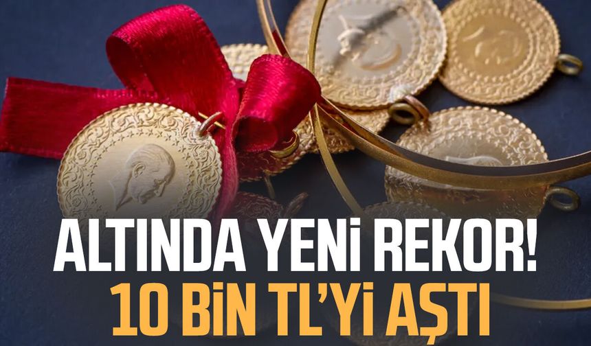 Altın Fiyatları Rekora Yaklaştı: Gram ve Çeyrek Altında Son Durum