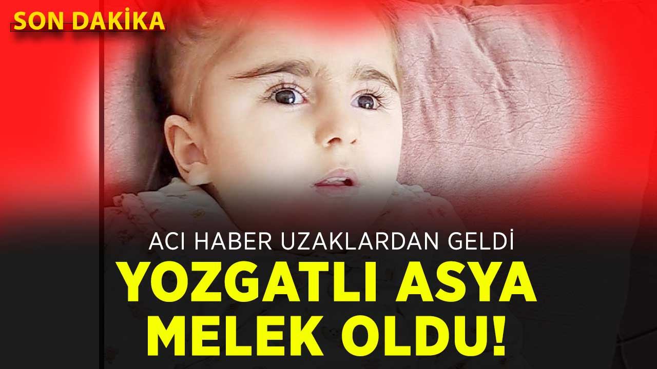 Fransa’dan Çayıralan’a acı haber: Minik Asya Melek oldu