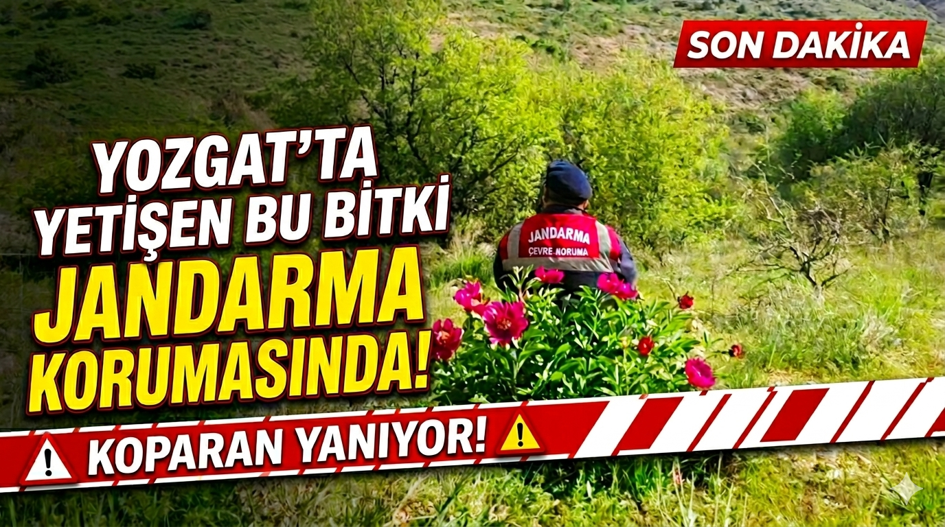 Yozgat’ta yetişen bu bitki Jandarma korumasında! Koparan yanıyor