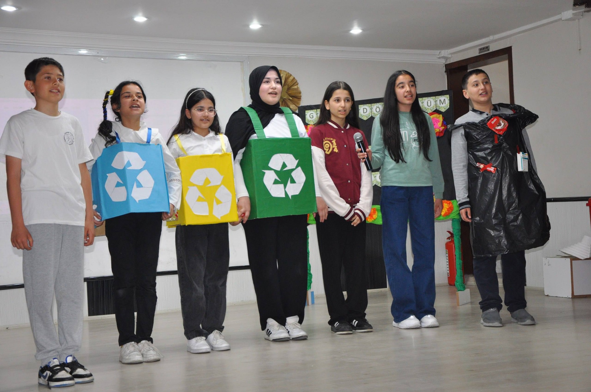 Çekerek Atatürk Ortaokulu’ndan Sıfır Atık ve Yeşil Vatan Etkinliği
