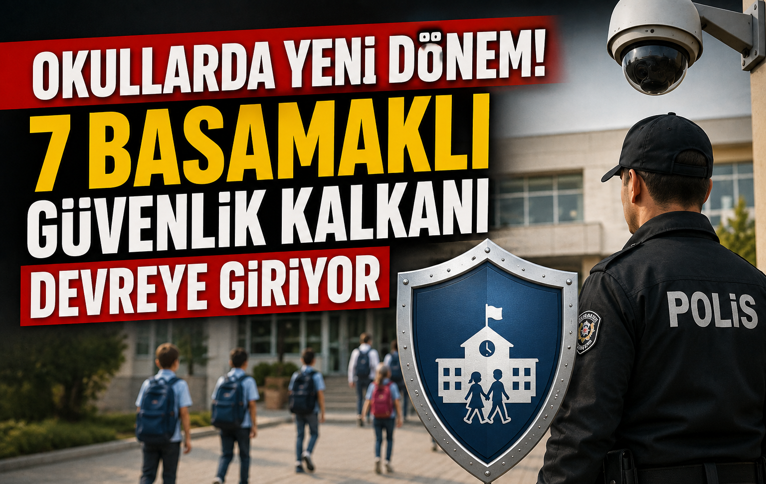 Okullarda Yeni Dönem! 7 Basamaklı Güvenlik Kalkanı Devreye Giriyor