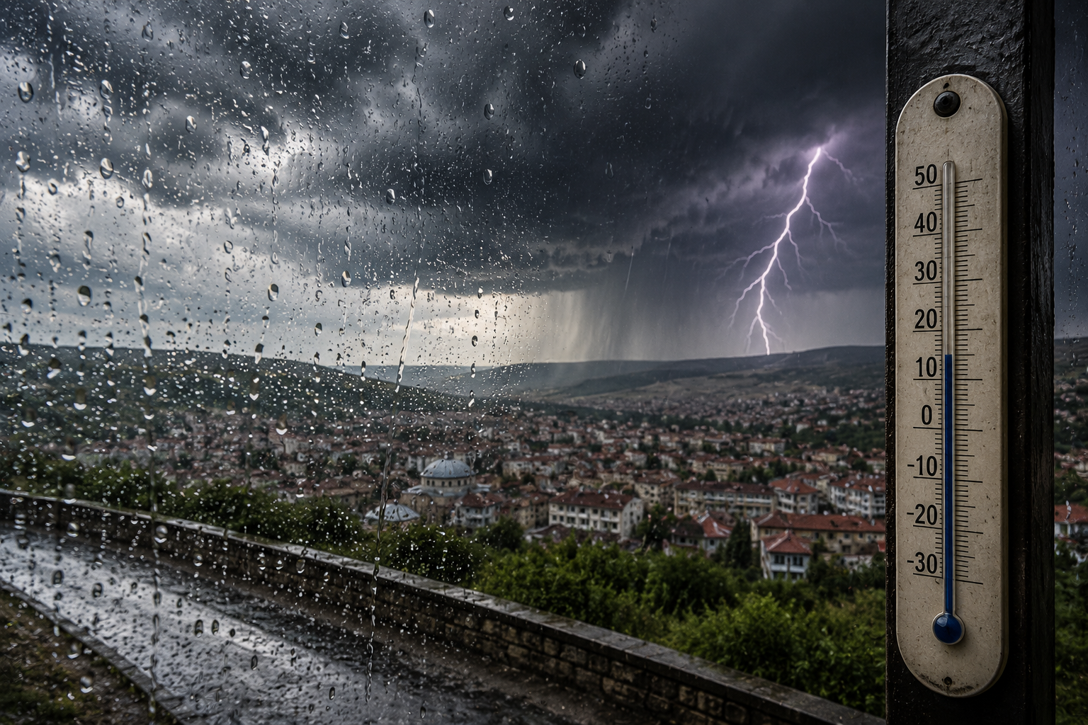 Yozgat'a Sağanak Geliyor! Sıcaklıklar Sert Düşecek