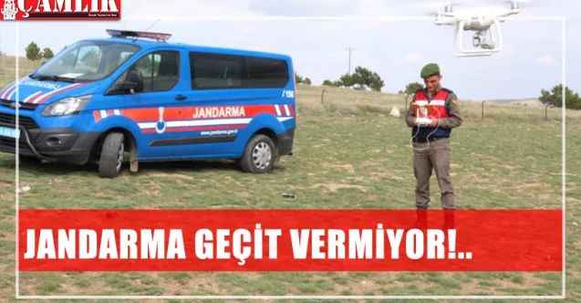 Jandarma geçit vermiyor!