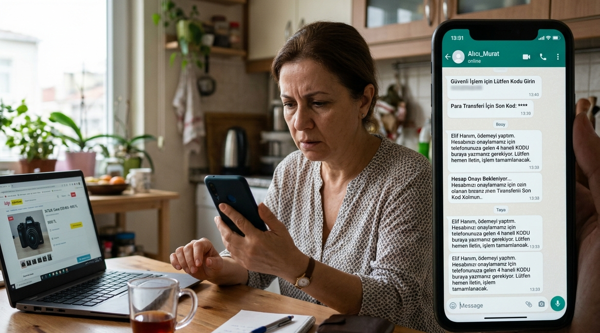 İkinci El Satışta “Hesap Onayı” Tuzağına Dikkat