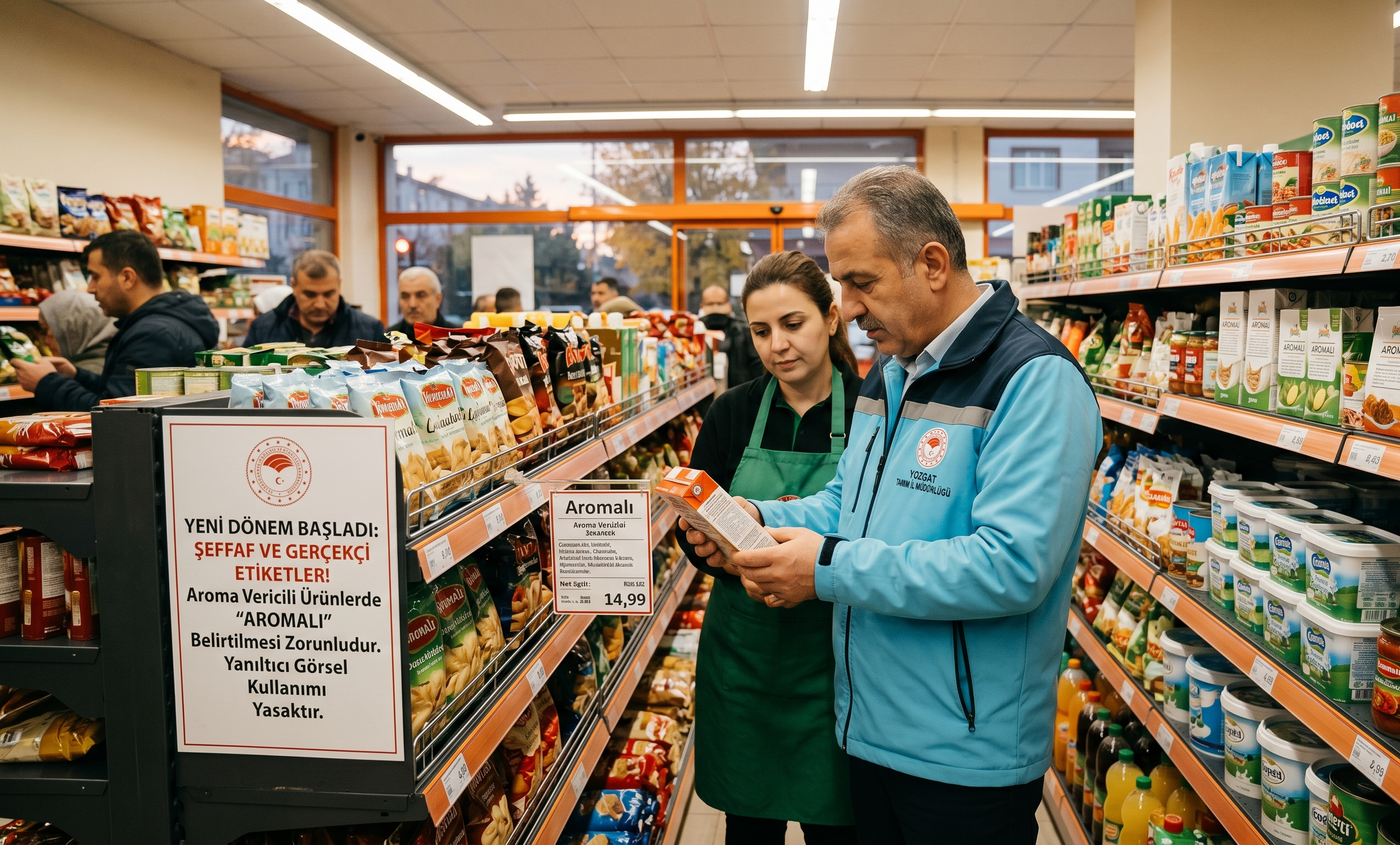 Yozgat’ta Market Etiketlerinde Yeni Dönem