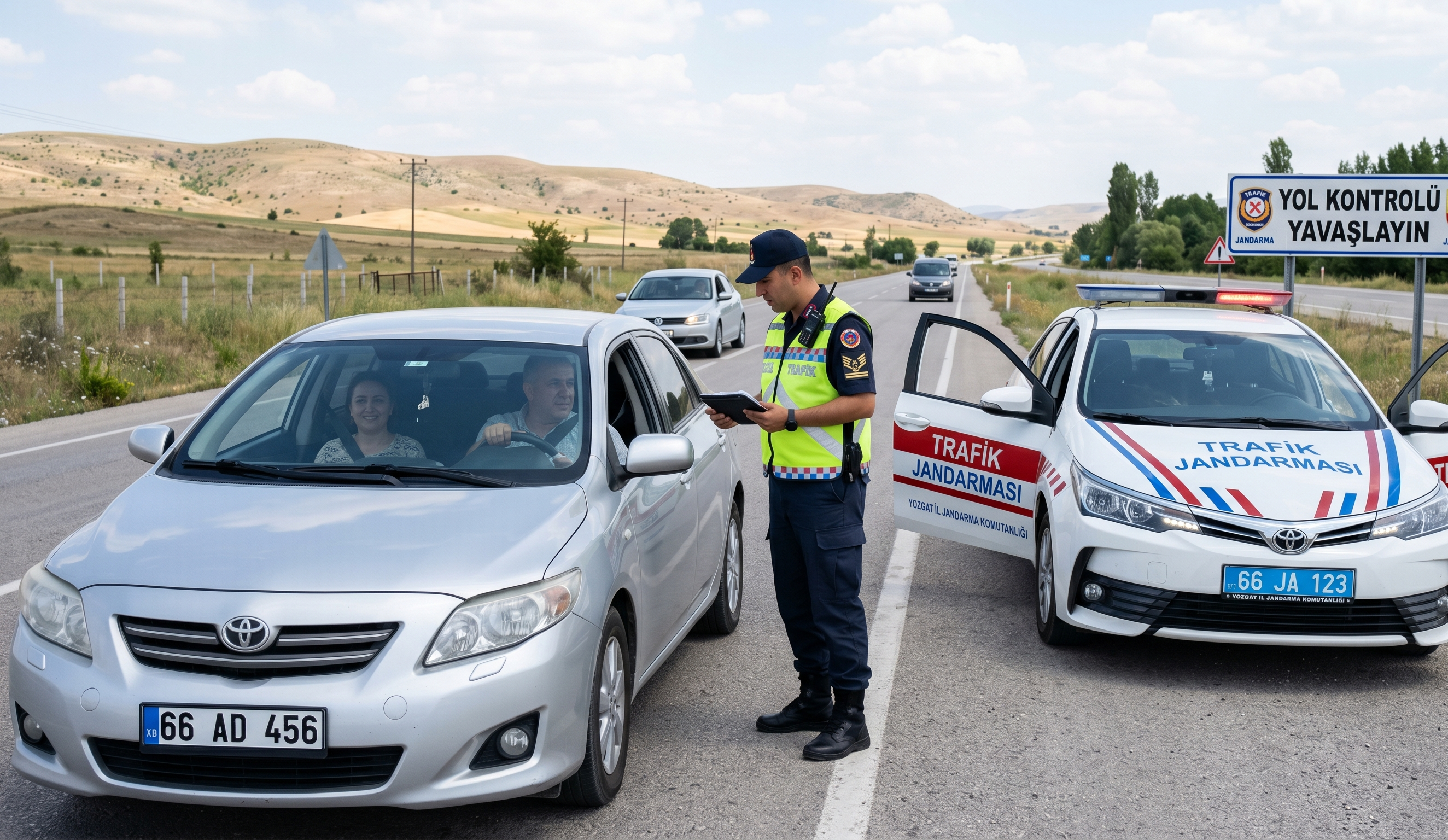 Yozgat’ta Bayram Operasyonu: Trafik İhlaline Ceza Yağdı