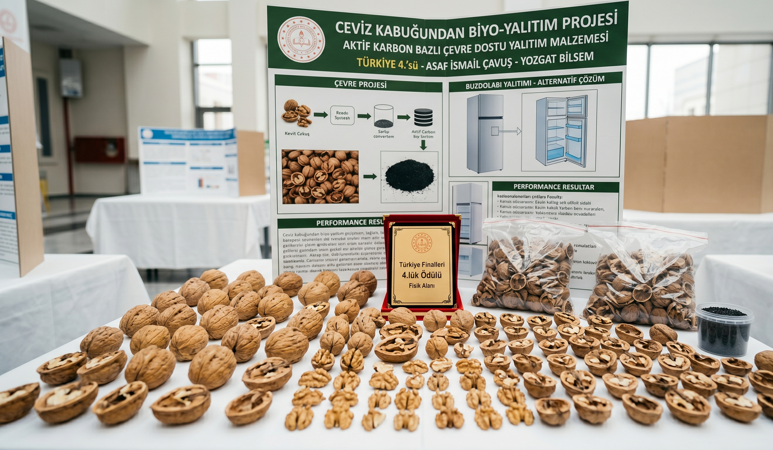 Yozgat'ta Büyük Başarı: Geliştirdiği Proje Türkiye Derecesi Getirdi