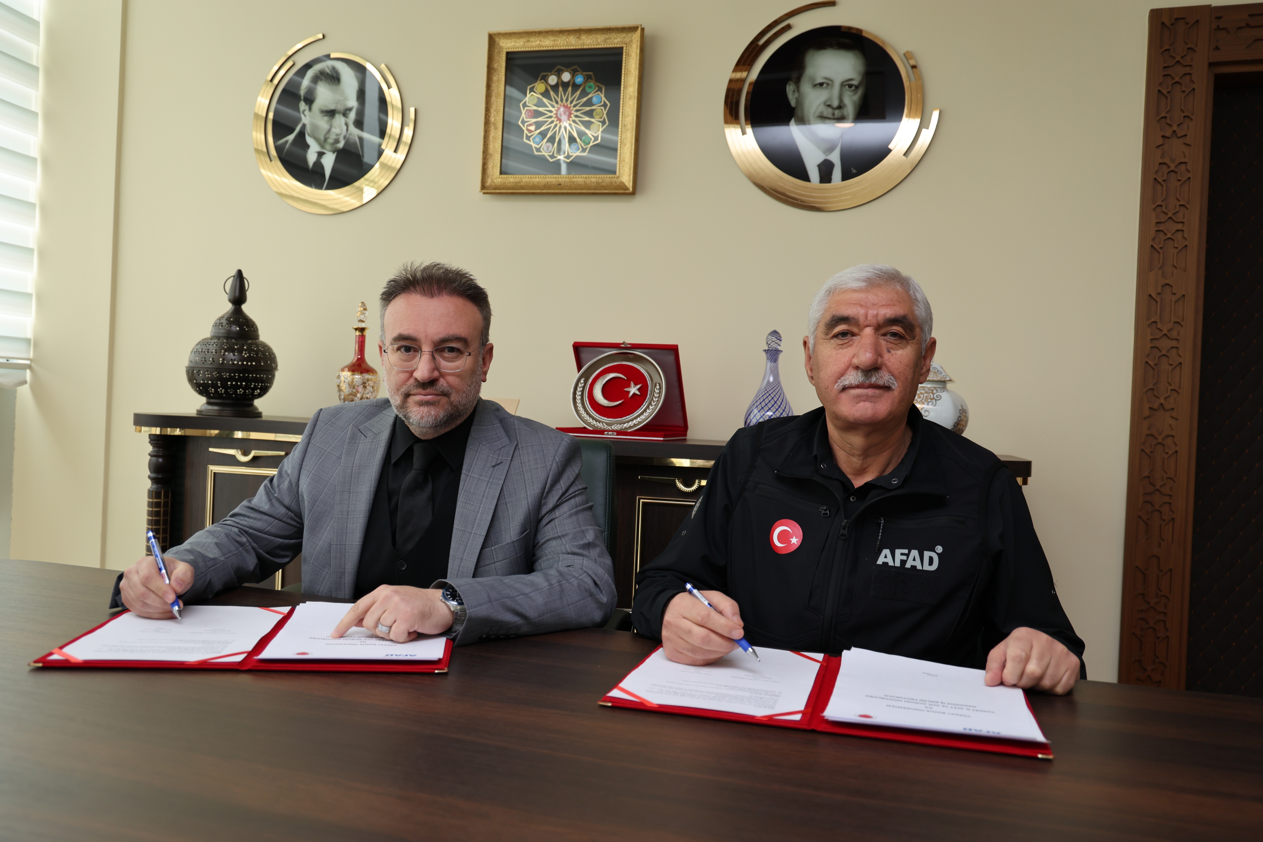 Yozgat Bozok Üniversitesi ile AFAD Arasında Afet Bilinci ve Eğitim İş Birliği Protokolü İmzalandı