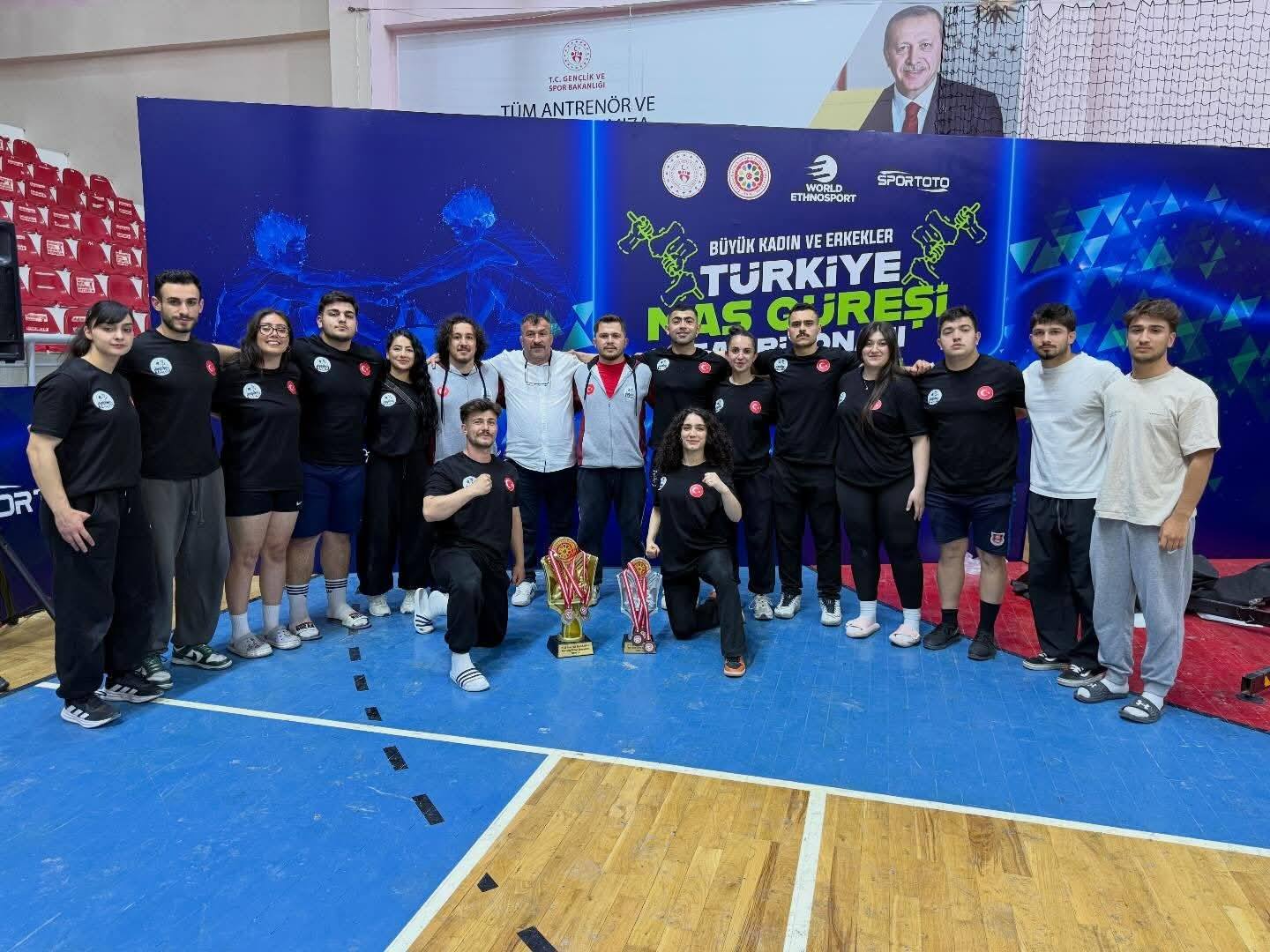 Kadışehri’nden Türkiye’ye Gurur: Yangı Köyü Spor Kulübü Mas Güreşi’nde Büyük Başarı Elde Etti