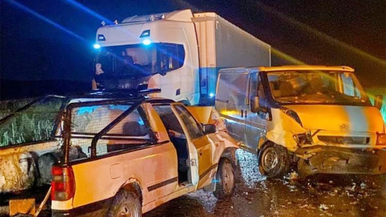 Yozgat’ta dere taştı yol kayganlaştı sonrası felaket!