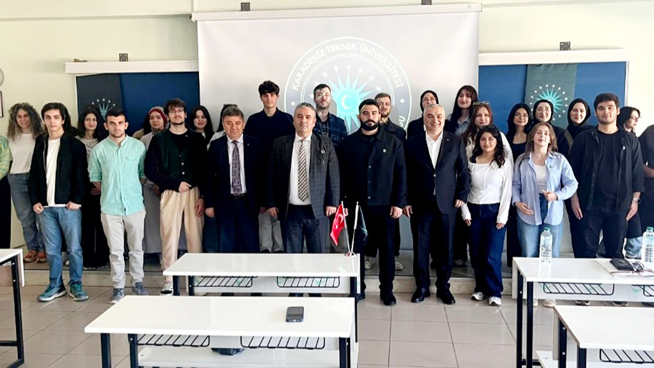 KGK Projeler Kurulu Başkanı Ahmet Külekçi KTÜ’de Konuştu