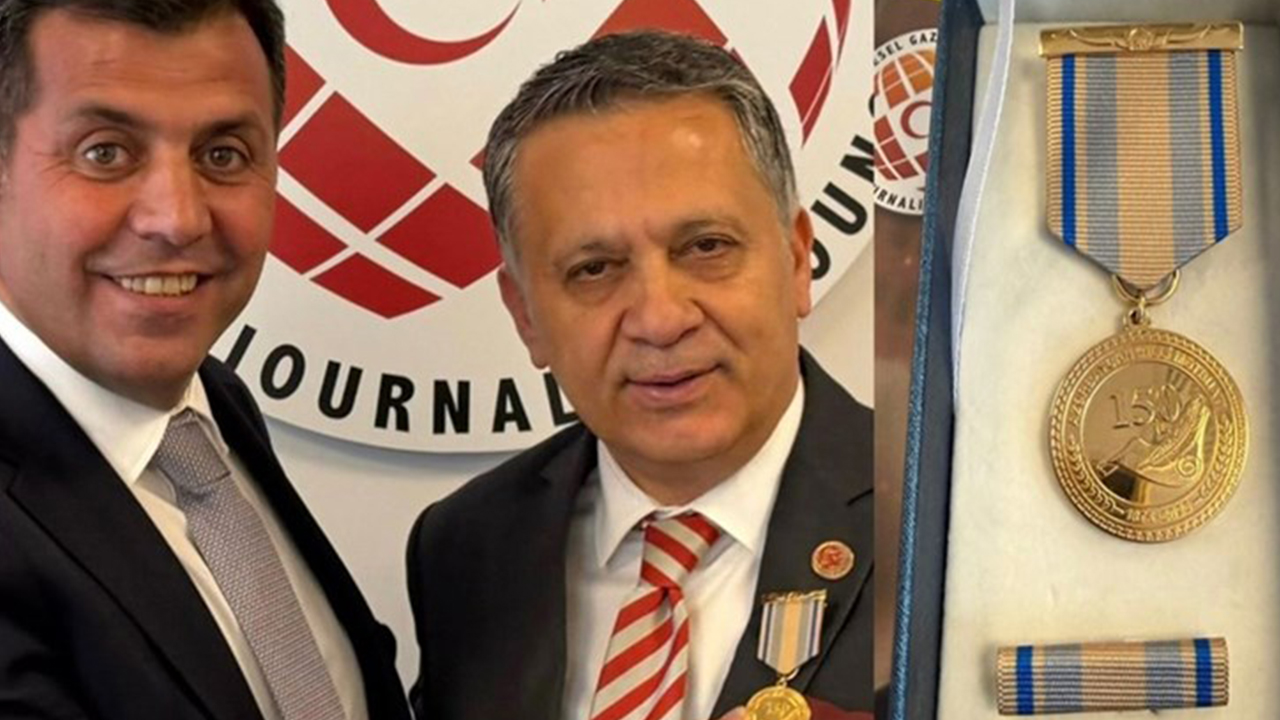Azerbaycan’dan KGK Genel Başkanı Mehmet Ali Dim’e Devlet Madalyonu