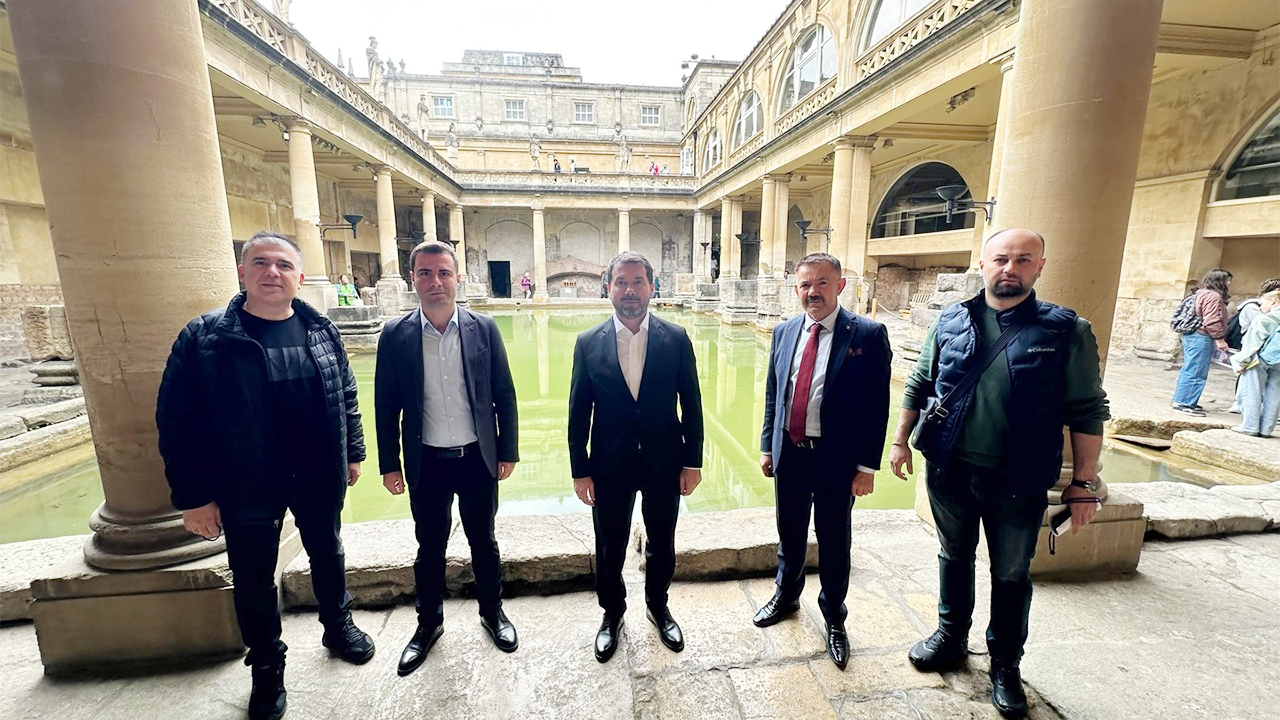 Sarıkaya Roma Hamamı Dünya Yolunda: İngiltere’deki Tarihi Bath Kenti ile Kültürel İş Birliği Adımı