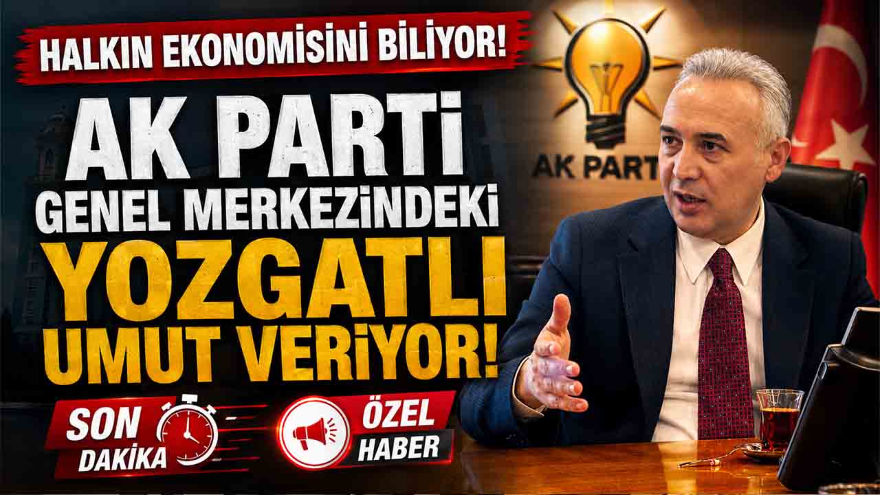 Cumhurbaşkanı imzası ile atanan Yozgatlı ekonomist halkın ekonomisini biliyor
