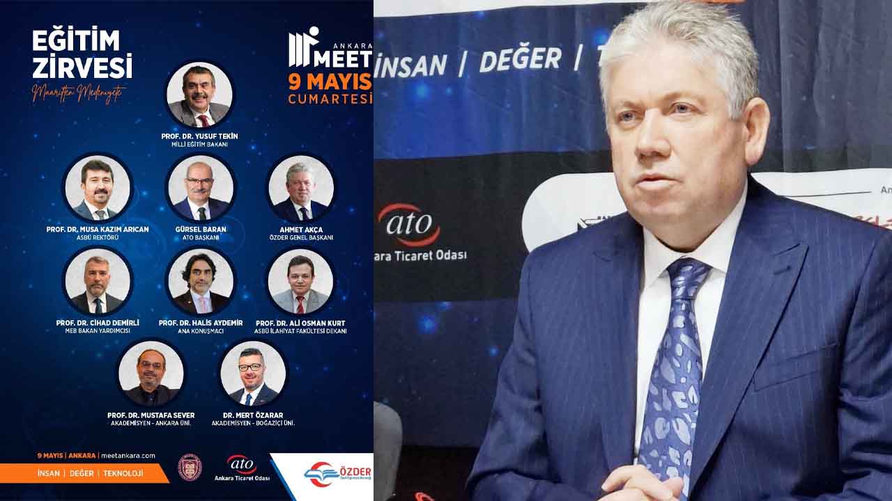 Ankara’da Eğitim Zirvesi Heyecanı: Maariften Medeniyete Buluşması 9 Mayıs’ta Yapılacak