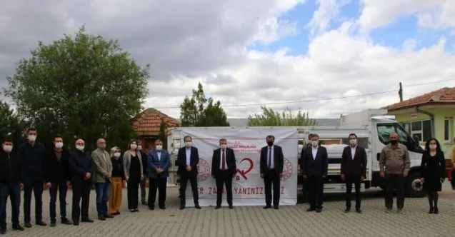 Milli Eğitim Müdürlüğü yardımlarını her ilçeye ulaştırıyor