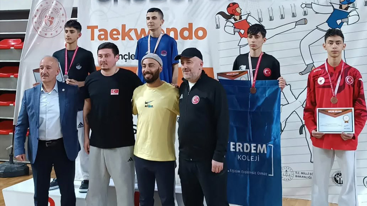Sorgunlu Tekvandocu Muhammed Gökhan Alıç Türkiye Üçüncüsü Oldu