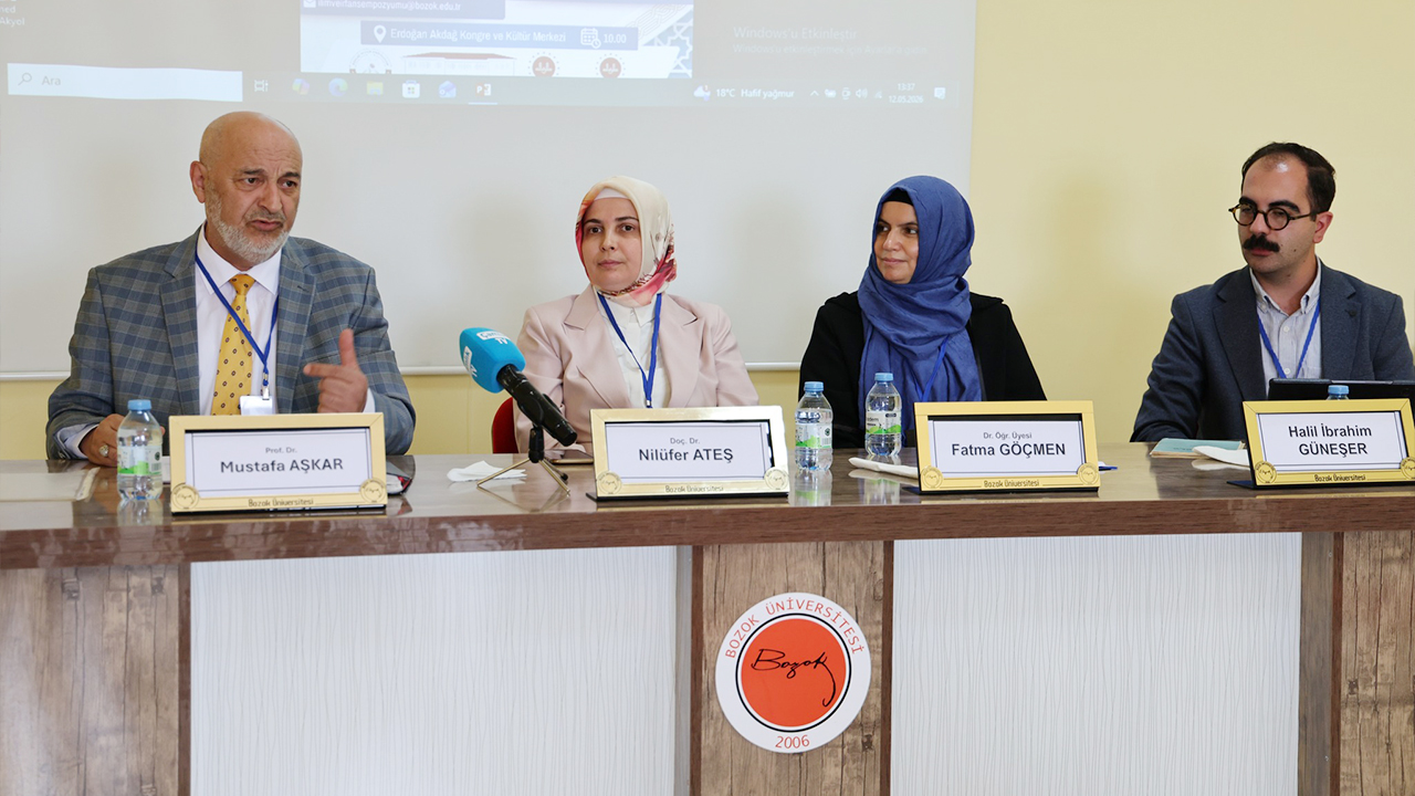 Yozgat Bozok Üniversitesi’nde Düzenlenen Sempozyumda Tasavvuf, Din Eğitimi ve Cumhuriyet Dönemi Din Âlimleri Konuşuldu