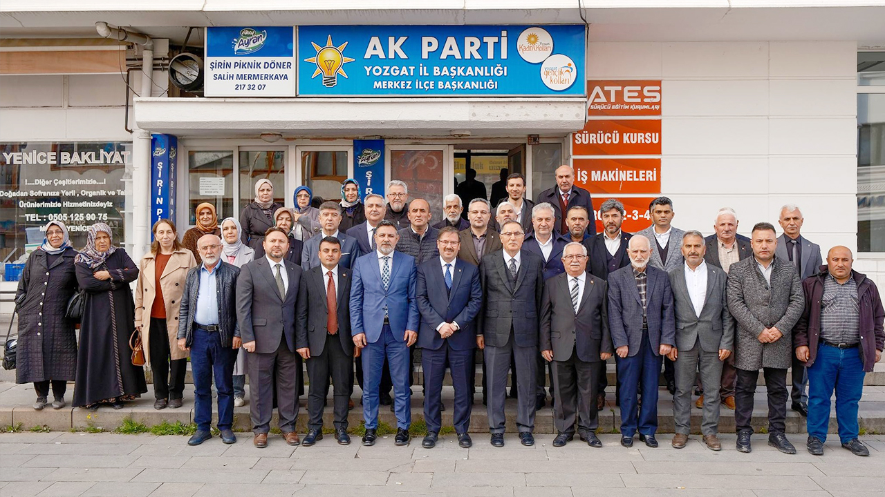 AK Parti Yozgat İl Başkanlığı’nda önemli ziyaret!