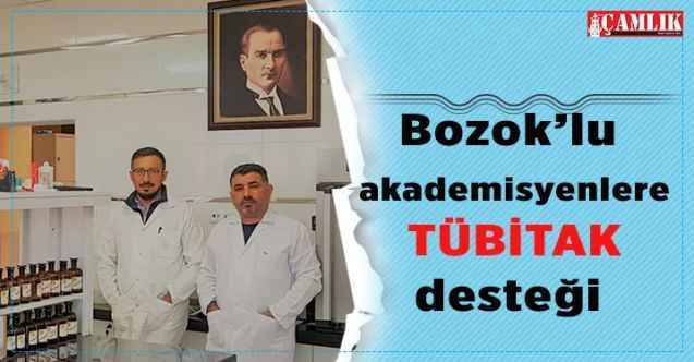 Bozok'lu akademisyenlere TÜBİTAK desteği