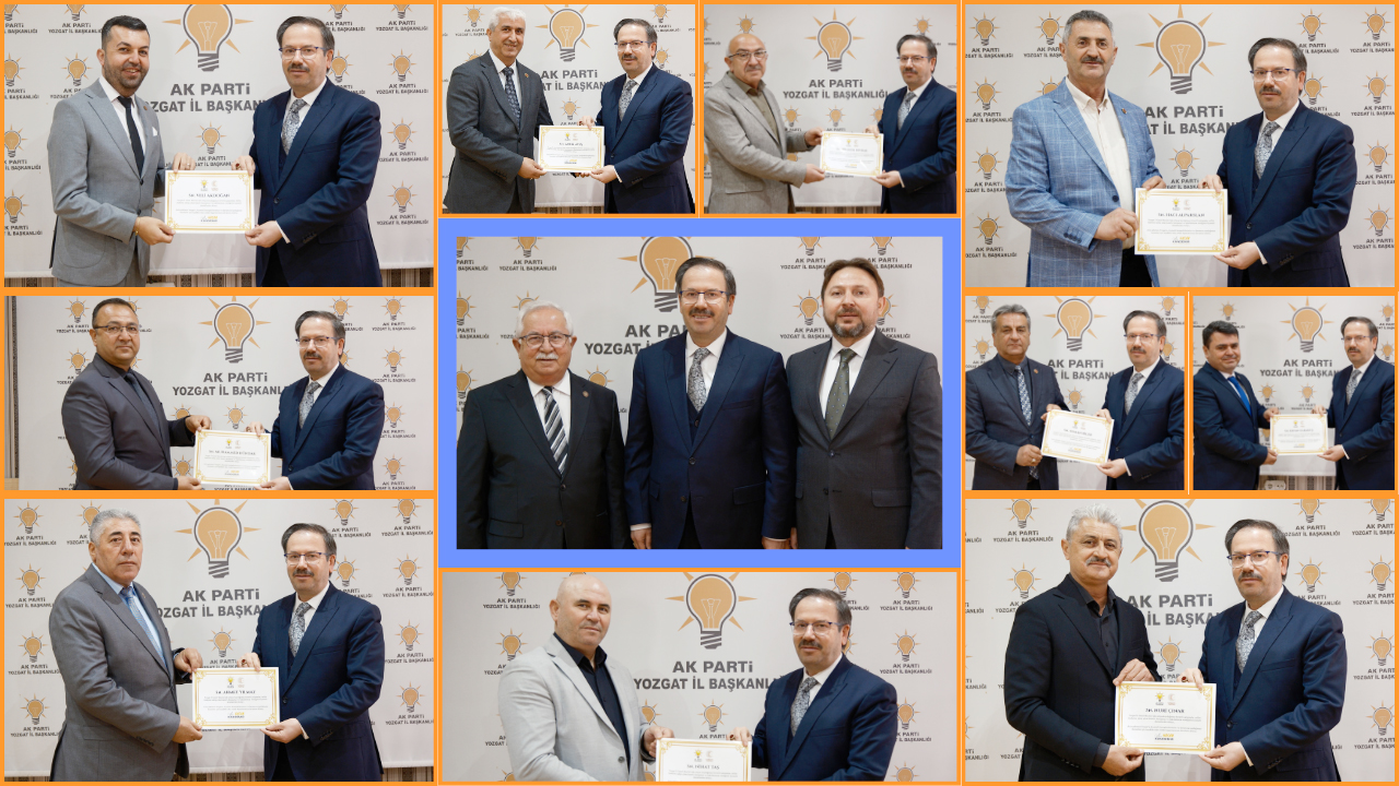 AK Parti Yozgat Teşkilatından İl Genel Meclisi Üyelerine Vefa Programı