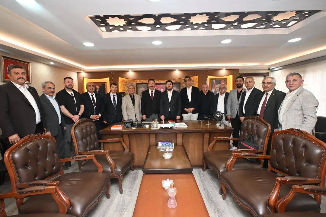 Yozgatlı Dernekler Federasyonu’ndan Murat Sungur’a Hayırlı Olsun Ziyareti