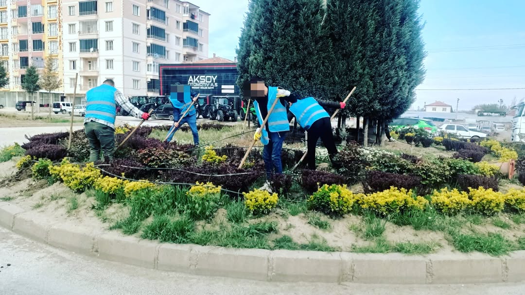 Yerköy’de yükümlülerden temizlik desteği