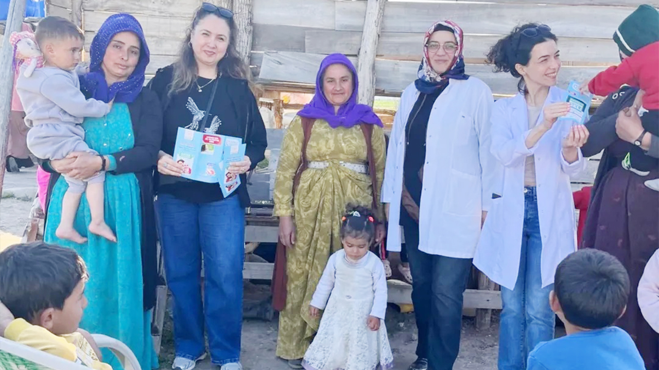Yerköy’de mevsimlik tarım işçilerine sağlık kalkanı