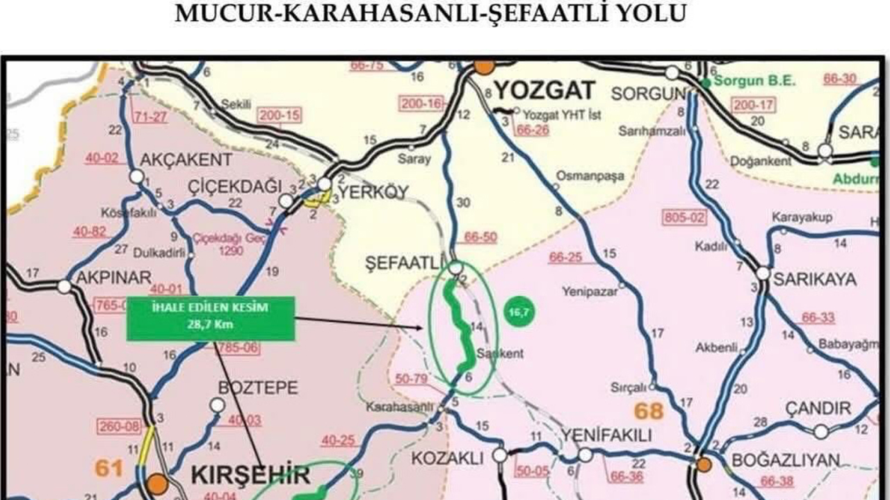 Yozgat’ın o bölgesindeki yol projesinde kritik aşama: 70 kilometrelik güzergahta asfalt çalışmaları başladı