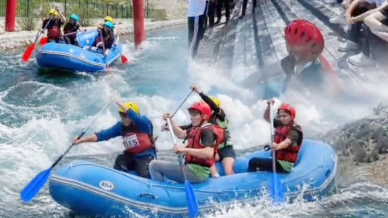 Çekerek Rafting Parkuru Turizmin Yeni Gözdesi Oldu: