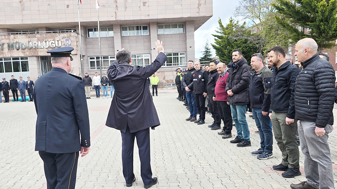 Yozgat Emniyet Müdürü Necmettin Koç’a Duygusal Veda