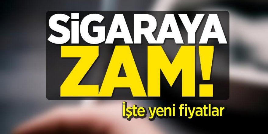Sigaraya Büyük Zam Geldi: İşte Güncel Sigara Fiyat Listesi