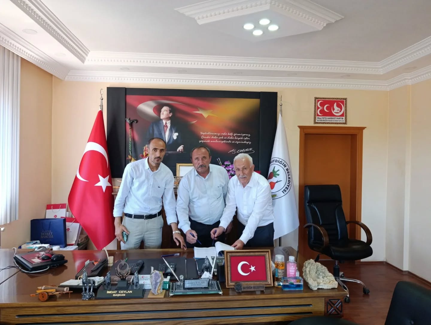 Yozgat'ta sözleşme sevinci