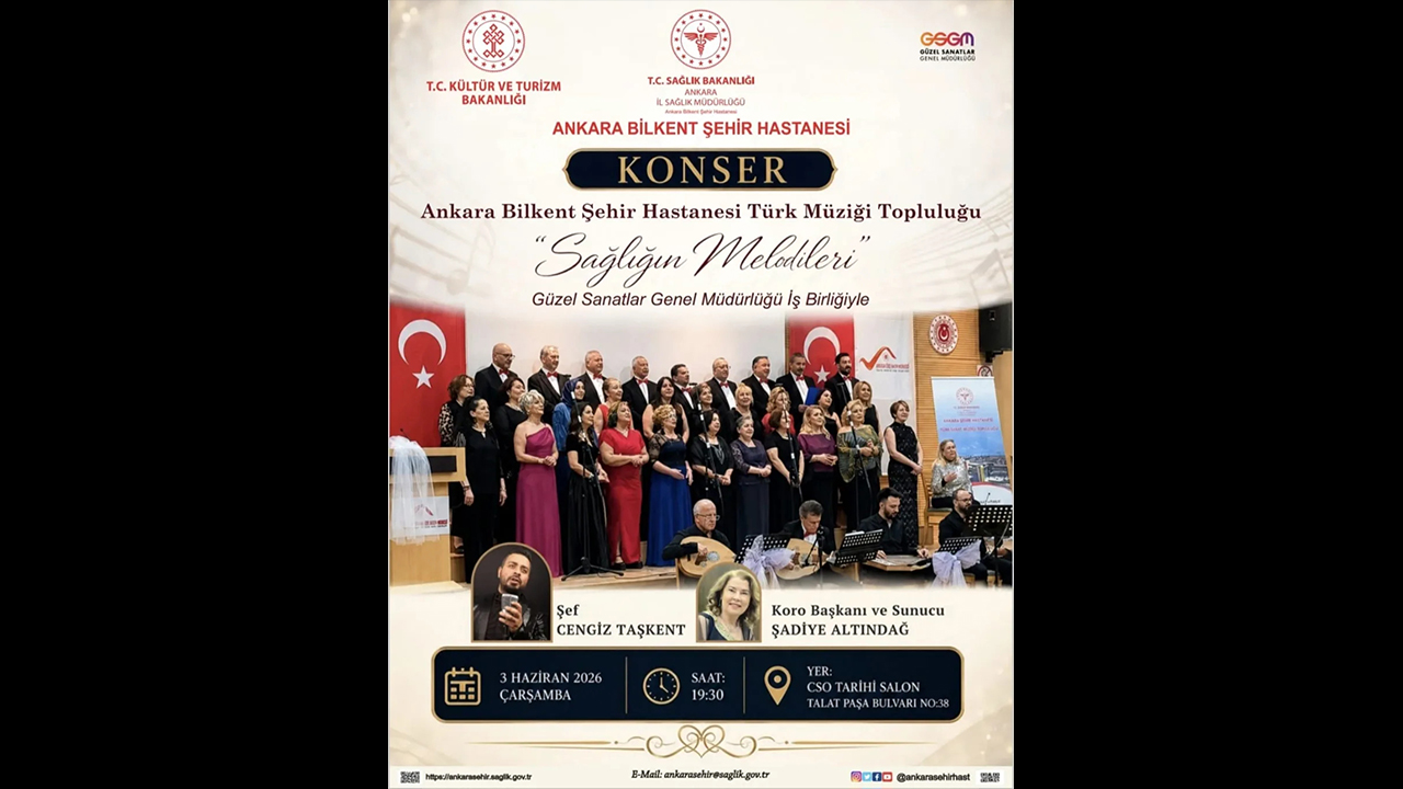 Ankara’nın en sağlıklı konserine açık davet