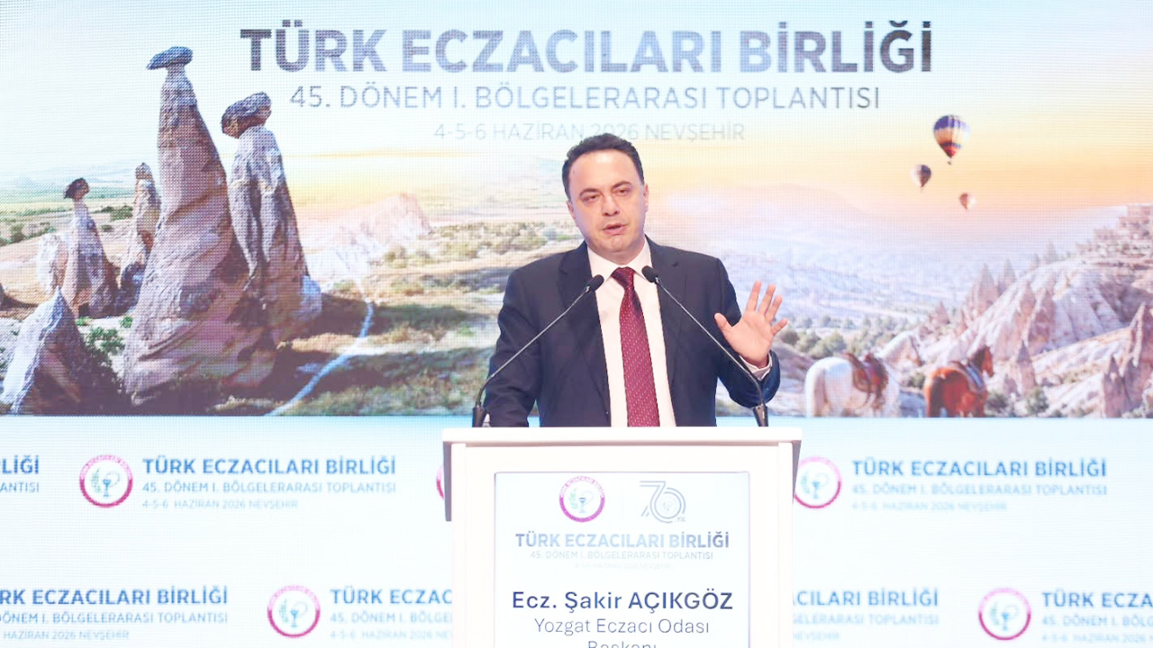 Yozgat Eczacı Odası Başkanı Şakir Açıkgöz’den Kritik Uyarı: Mesleğimiz Ayrışmaya Değil Birliğe İhtiyaç Duyuyor