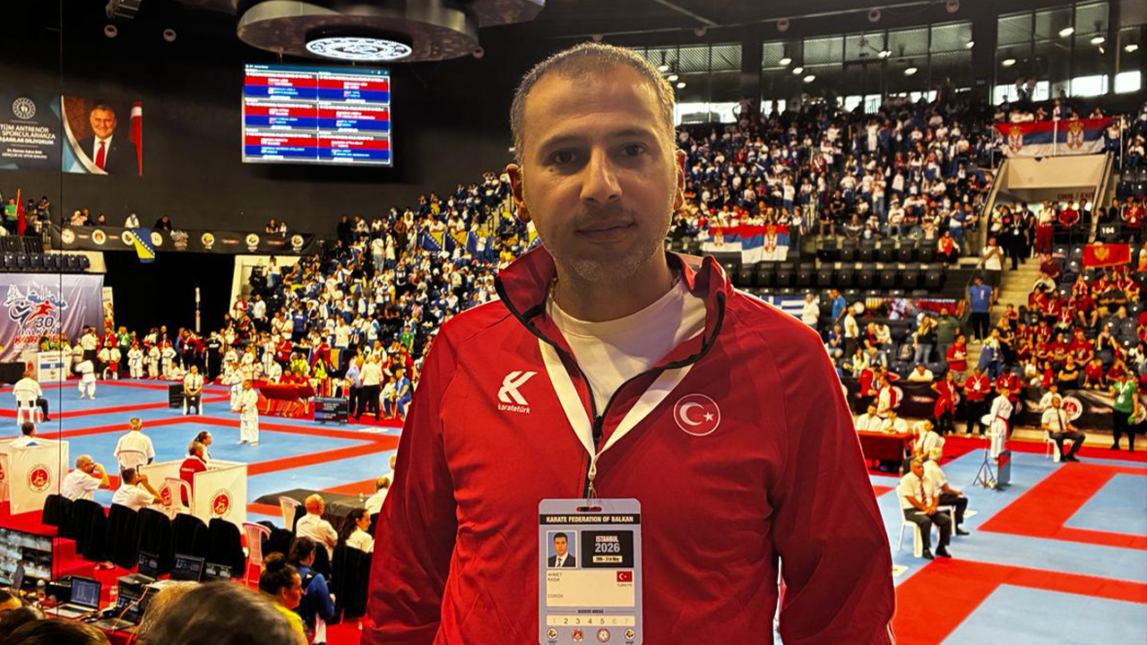 Yozgat'ta görev yapıyor: Balkan Karate Şampiyonası’nda Milli Takım Antrenörü Olarak Görev yaptı