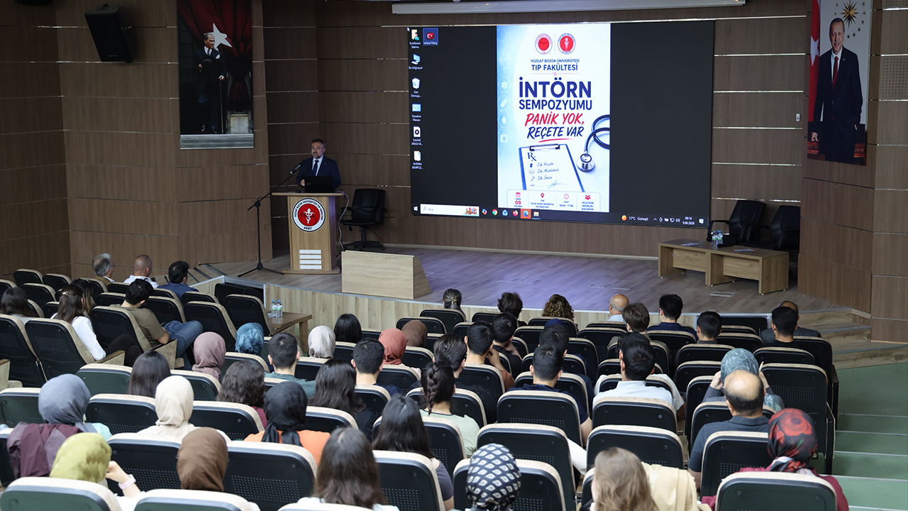Yozgat Bozok Üniversitesi’nde İntörn Hekimlere Özel Sempozyum: Klinik Eğitimde Yeni Dönem