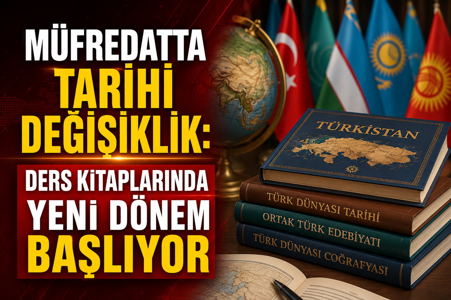 Müfredatta Tarihi Değişiklik: Ders Kitaplarında Yeni Dönem Başlıyor
