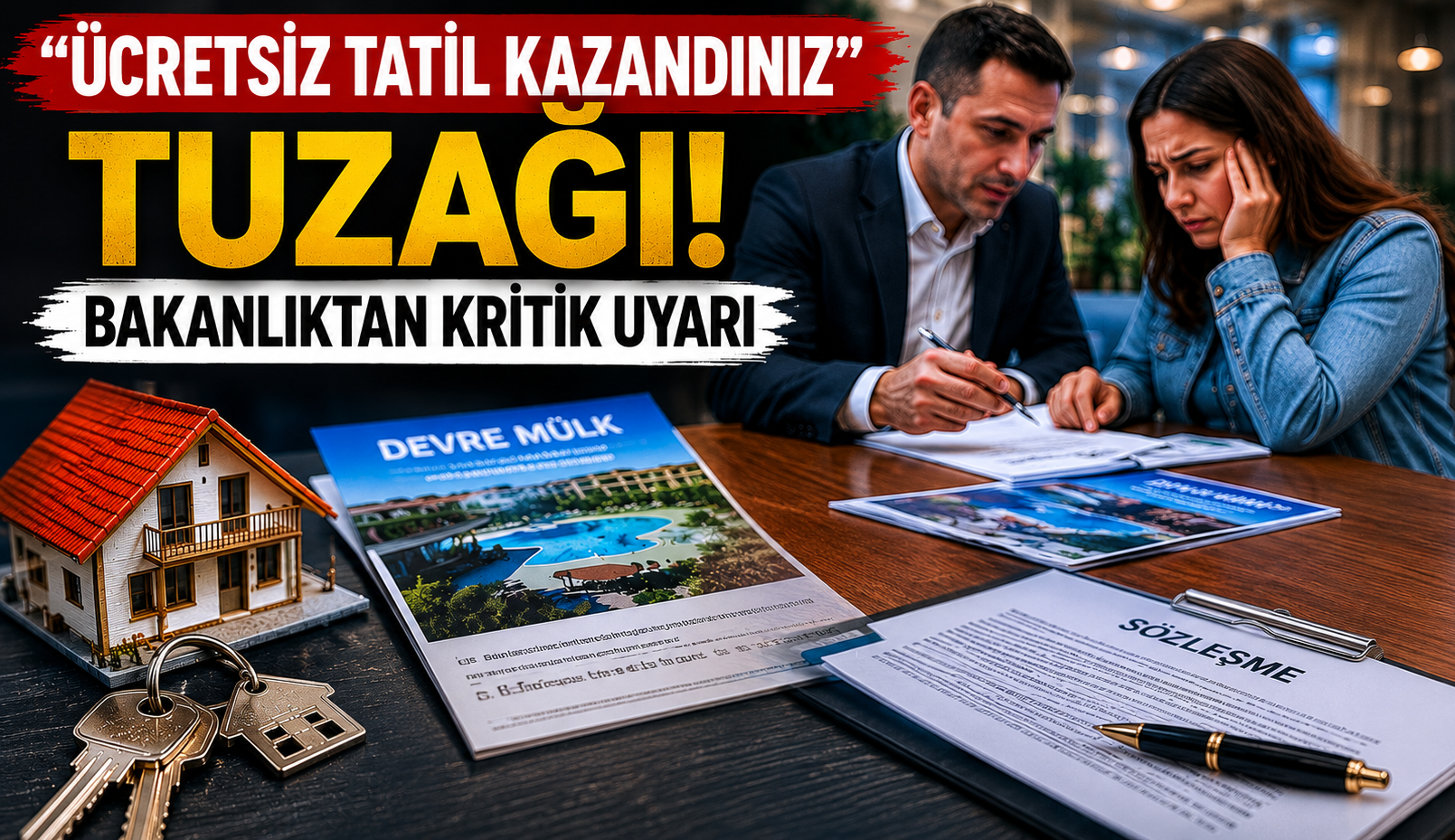Ücretsiz Tatil Kazandınız Tuzağı! Bakanlıktan Kritik Devre Mülk Uyarısı