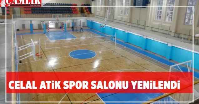 Celal Atik Spor Salonu yenilendi