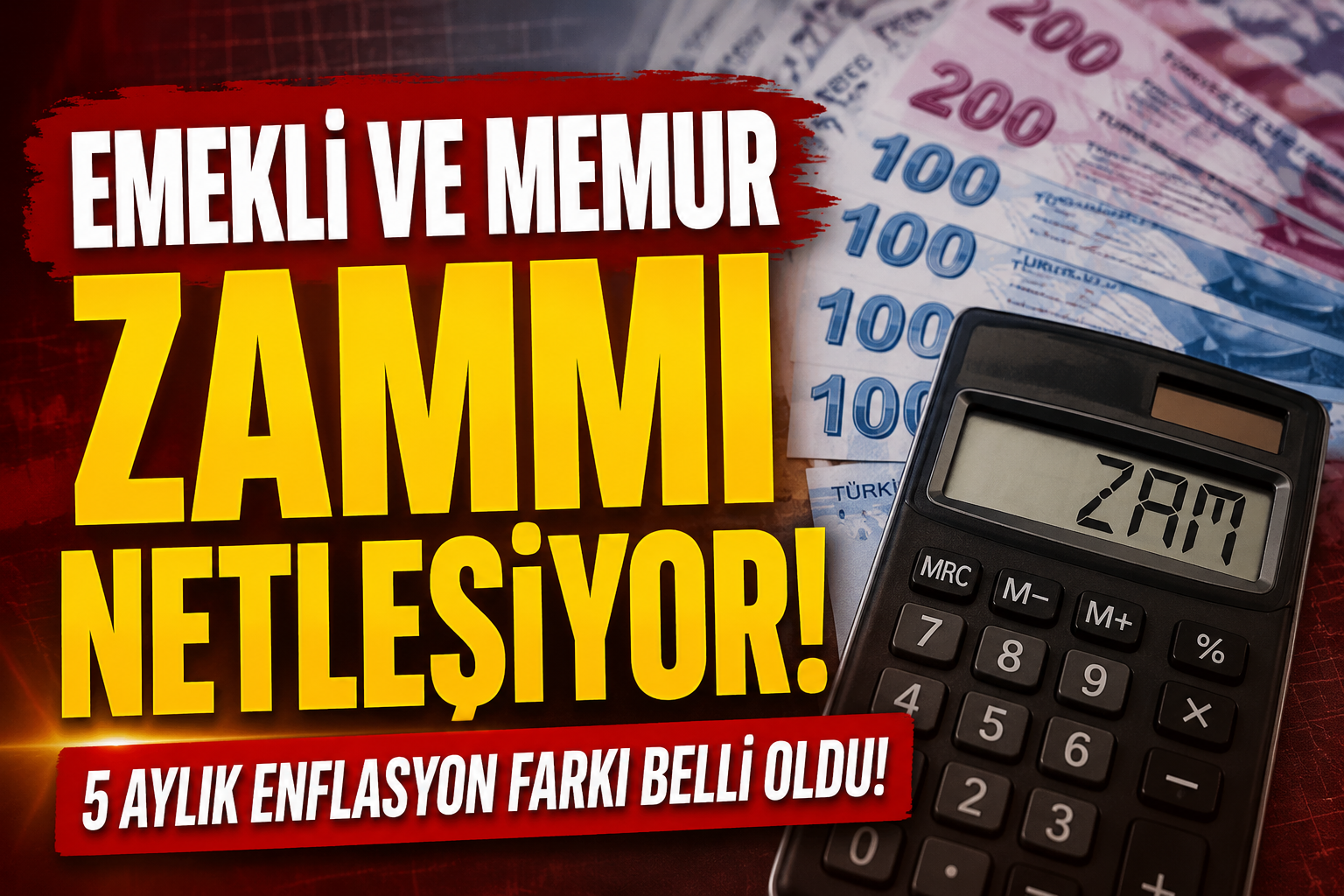 Emekli ve Memur Zammı Netleşiyor